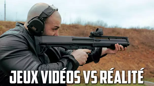 FUSIL A POMPE : JEUX VIDÉOS VS RÉALITÉ (KSG, OLYMPIA,...)