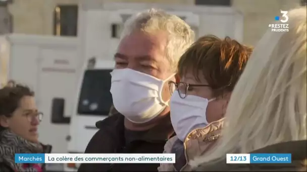 Déconfinement : Colère des commerçants à Pont L'Abbé (Finistère)
