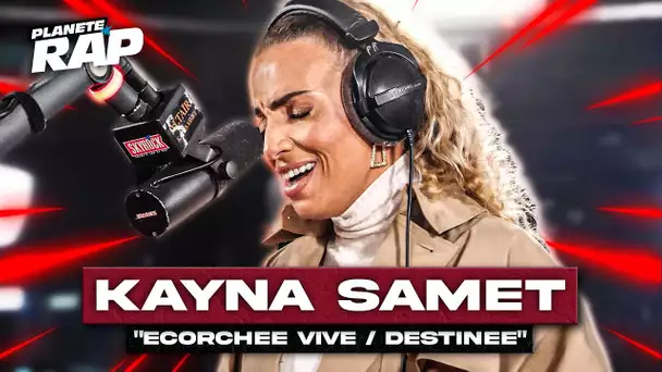 Kayna Samet - Écorchée vive/Destinée (piano + voix) #PlanèteRap
