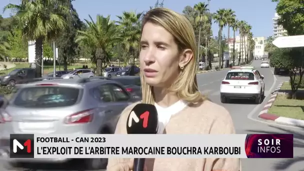CAN 2023 : l´exploit de l´arbitre marocaine Bouchra Karkoubi