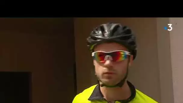 Portrait de Tristan Bescond, coureur breton sur la Paris-Brest-Paris