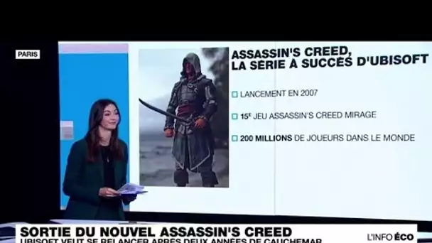 En pleine crise, le français Ubisoft mise sur son nouveau jeu Assassin's Creed • FRANCE 24
