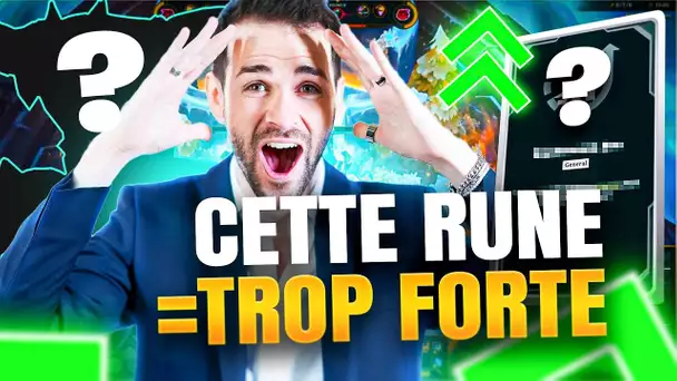 CETTE RUNE EST BIEN TROP FORTE SUR CE CHAMPION !!