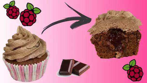 ♡• RECETTE CUPCAKES CHOCOLAT COEUR COULANT FRAMBOISE •♡