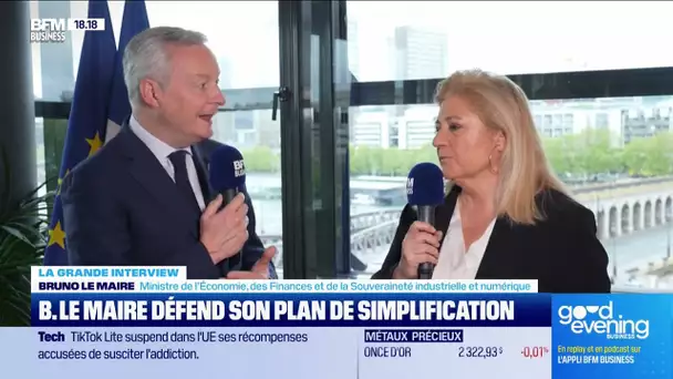 Bruno Le Maire (ministre de l’Économie) : « Simplification », le plan de Bruno Le Maire
