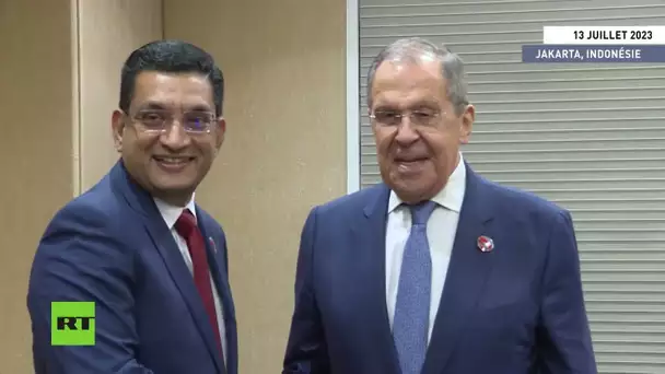 🇮🇩 Sommet de l’ASEAN : Sergueï Lavrov rencontre son homologue srilankais Ali Sabri