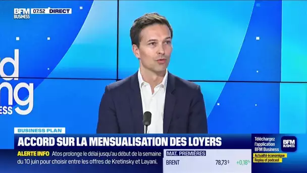 Yohann Petiot (Alliance du Commerce) : Les loyers des commerçants mensualisés