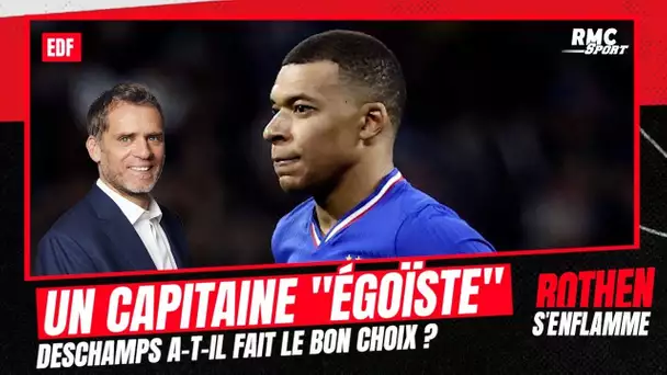 Équipe de France : Mbappé, un capitaine "égoïste" juge Rothen