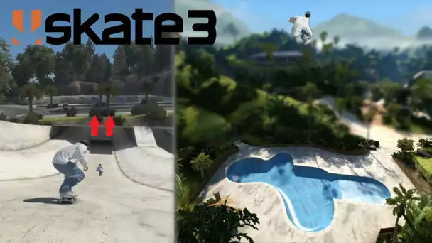 JE METS UNE RAMPE DANS LE DOWNHILL LE PLUS RAPIDE DE SKATE 3...