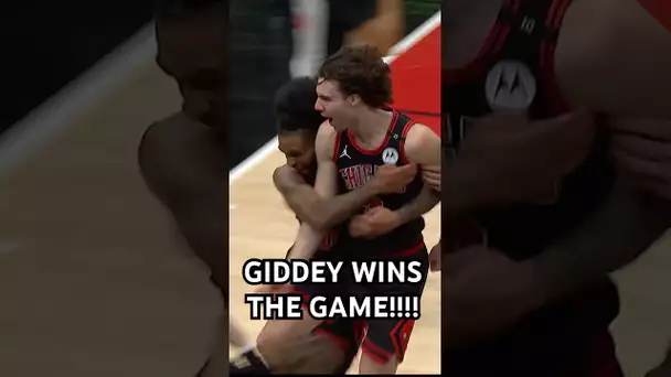 Giddey from HALF-COURT FOR THE WIN! 🚨 #TissotBuzzerBeater