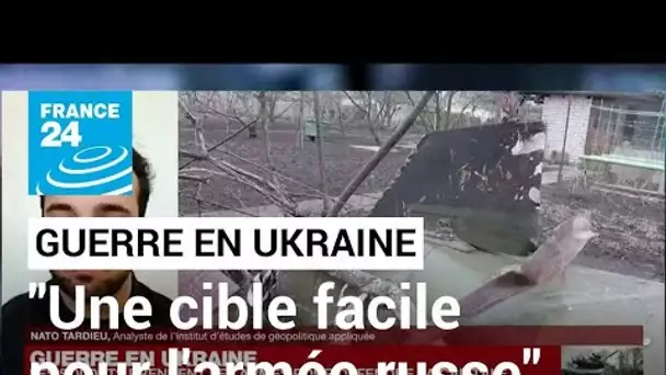 Guerre en Ukraine : "D'un point de vue géographique, l'Ukraine est une cible facile" • FRANCE 24