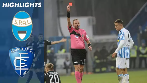 SPAL 2-2 Empoli | Points Shared as Cionek Sees Red | Serie A