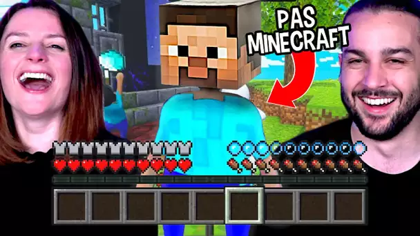 MINECRAFT MAIS C'EST PAS MINECRAFT !