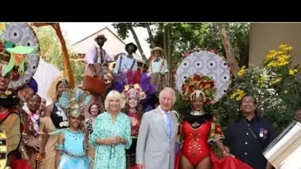Camilla a aperçu une danse lors d'un mini-carnaval à Londres alors que la duchesse se déchaîne dans