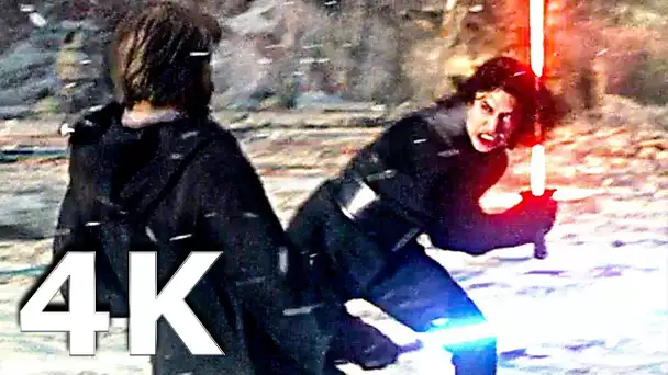 Le combat entre Luke et KYLO REN en 4K - STAR WARS 8 Extrait