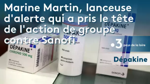 Marine Martin, lanceuse d'alerte qui a pris le tête de l'action de groupe contre Sanofi