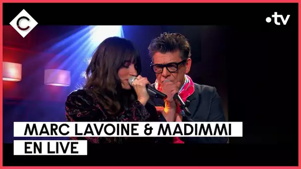 Marc Lavoine & Madimmi en live sur la scène de C à vous - 13/12/2022