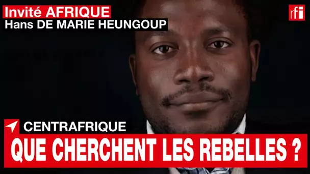Hans De Marie Heungoup : « Les rebelles veulent semer le doute et asphyxier économiquement Bangui »
