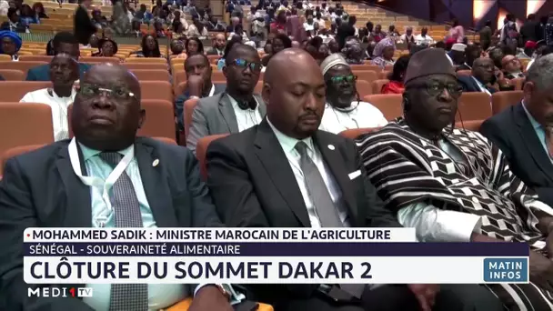 Sénégal : Clôture du Sommet Dakar 2 sur la souveraineté alimentaire