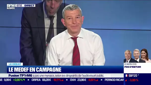 Le débat : Le Medef en campagne