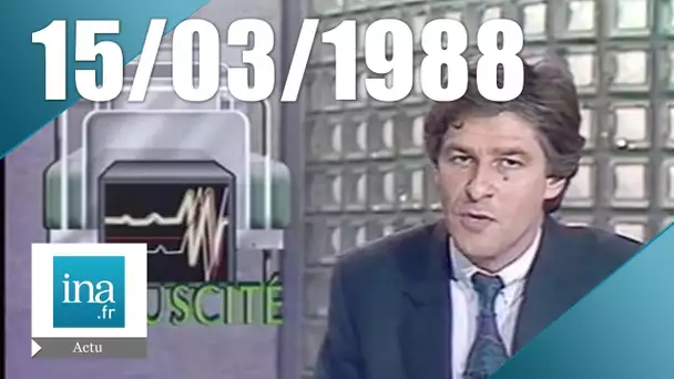 20h Antenne 2 du 15 mars 1988 - Un mort ressuscite en Belgique | Archive INA