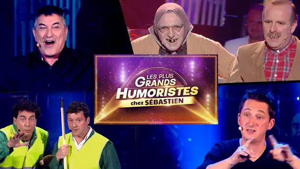 Les PLUS GRANDS HUMORISTES chaque samedi sur C8 !