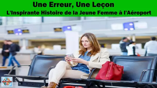 Une jeune femme attendait l’heure de son vol dans un grand aéroport Ce qui est arrivé est incroyable