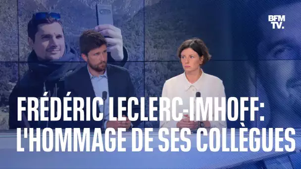 L'hommage de Maxime Brandstaetter et Oksana Leuta, de retour d'Ukraine, à Frédéric Leclerc-Imhoff