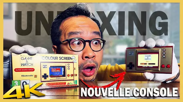 GAME & WATCH SUPER MARIO : Nintendo répond aux PS5 et Xbox SX avec sa nouvelle console [UNBOXING 4K]