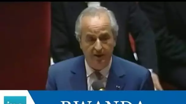 Edouard Balladur "Notre gouvernement a pris ses responsabilités au Rwanda" - Archive INA
