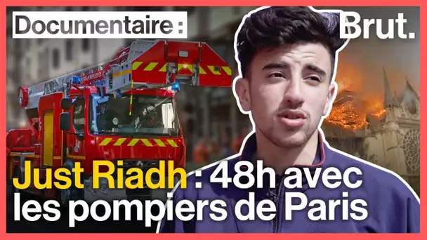 Just Riadh en immersion avec les sapeurs-pompiers de Paris