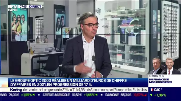 Benoît Jaubert (Optic 2000) : Optic 2000 confirme sa place de leader sur le marché en France
