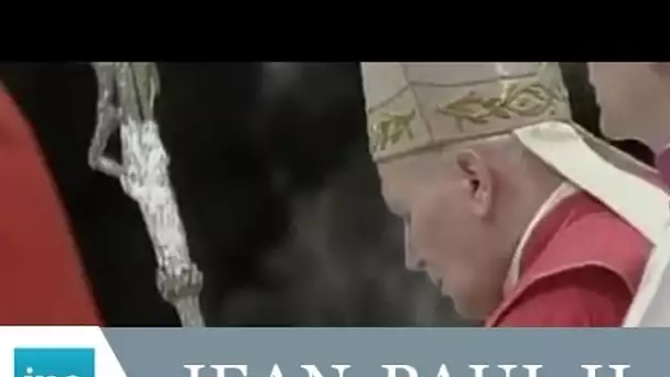 Jean-Paul II s'oppose à la guerre en ex Yougoslavie - Archive INA