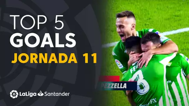 LaLiga TOP 5 Goles Jornada 11 LaLiga Santander 2021/2022