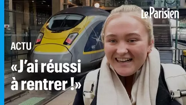 « Je suis chanceuse » : après un samedi noir, le soulagement des passagers de l'Eurostar ( munis d'u