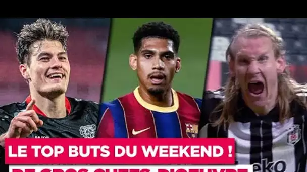 Reprises de volée, talonnade, mines… Un Top buts du weekend démentiel !