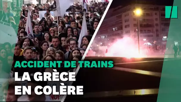 La Grèce s’embrase après l’accident ferroviaire qui a fait 57 morts
