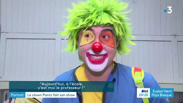 Pays basque : le clown Pontx fait son show !