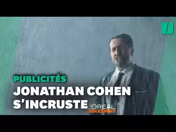 Avant "Le Flambeau", Jonathan Cohen s'incruste dans les pubs Canal+