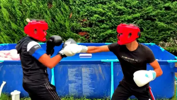 COMBAT DE BOXE entre THEJULJUL78 et MOMO ! THEJULJUL78 SE DÉBOÎTE L’ÉPAULE !