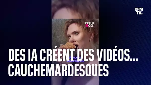 Les IA peuvent maintenant créer des vidéos… cauchemardesques