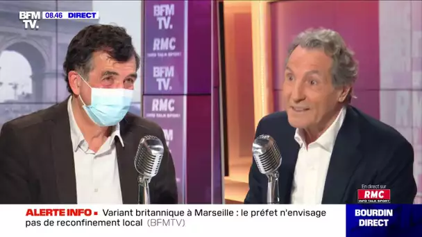 Arnaud Fontanet face à Jean-Jacques Bourdin en direct