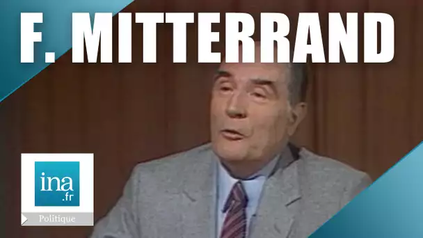 François Mitterrand : "vous êtes l'homme du passif" | Archive INA