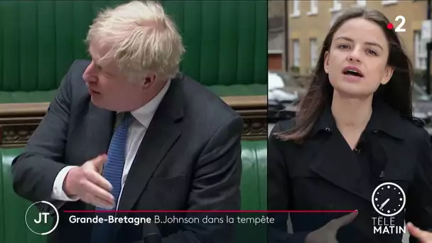 Boris Johnson dans la tempête