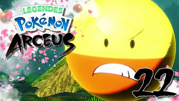 LÉGENDES POKÉMON ARCEUS #22 : ELECTRODE, Roi des Grottes ! 🌸 - LET'S PLAY FR