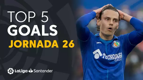 LaLiga TOP 5 Goles Jornada 26 LaLiga Santander 2021/2022
