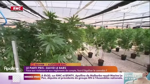 Pour David Le Bars, secrétaire général de la SCPN, "légaliser le cannabis est une fausse bonne idée"