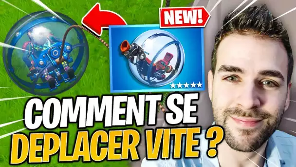 Comment Se Déplacer Vite avec La Nouvelle Bulle Mobile Fortnite ! Mise à Jour