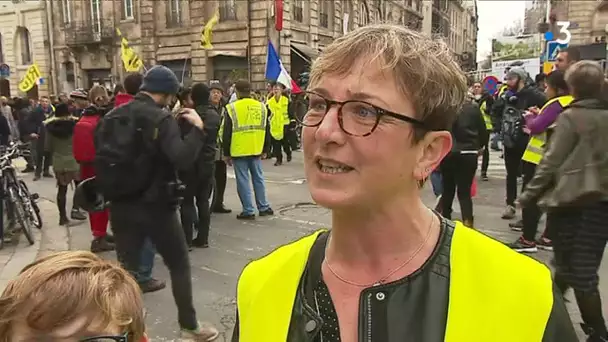 13e journée d&#039;action des gilets jaunes à Bordeaux