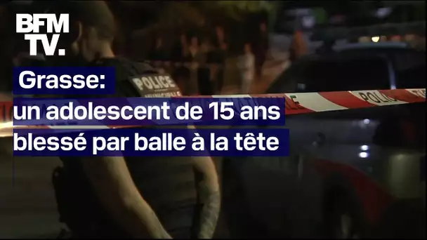 Grasse: un adolescent de 15 ans blessé par balle à la tête, son pronostic vital est engagé